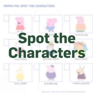 Peppa Pig: Find the Characters