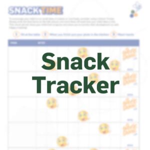 Snack Time: One Bite At A Time