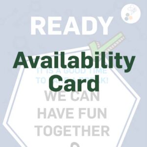 Visual Support Availability Card